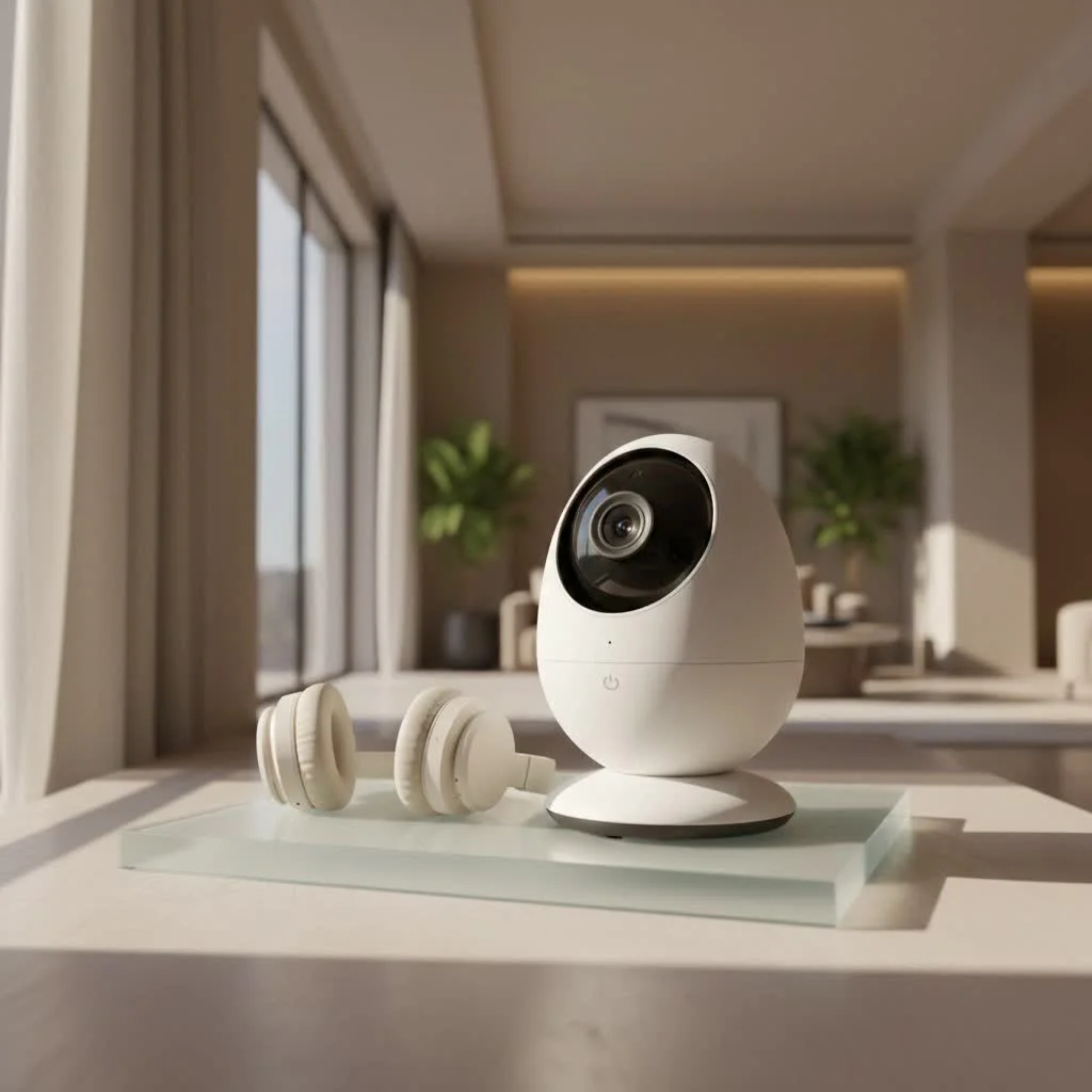 Lollipop Camera with flexible tail for versatile mounting